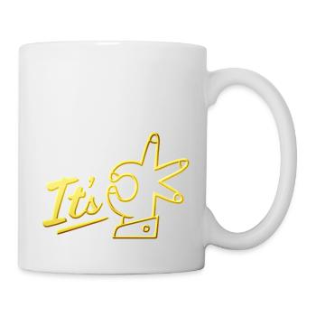 Es ist ok Zitate positiv Zitat niedlich Liebe Positivität - Tasse - Weiß - Rechts