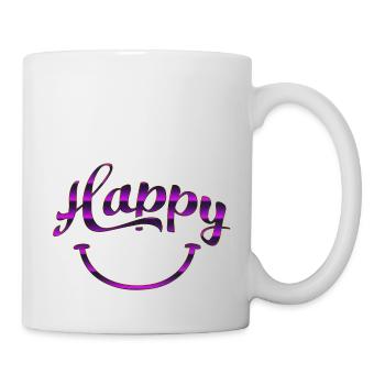 happy quotes positive quote cute love positivity - Mug - white - Right