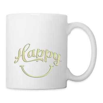 happy quotes positive quote cute love positivity - Mug - white - Right