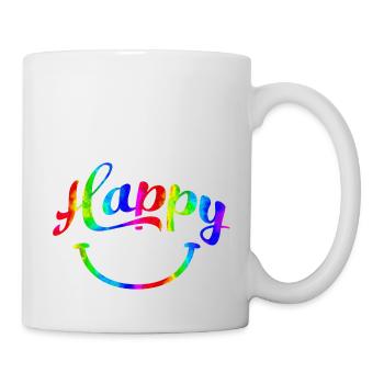happy quotes positive quote cute love positivity - Mug - white - Right
