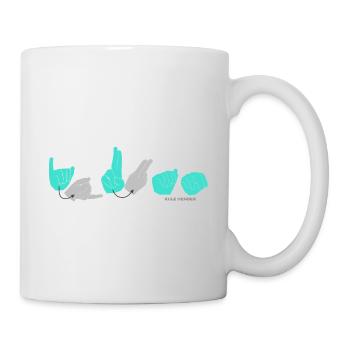 JUAN turquoise - Mug - white - Right