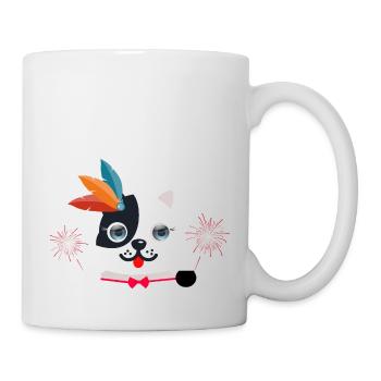 Сute blue eyed cat - Mug - white - Right