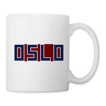 Oslo - Tasse - Weiß - Rechts
