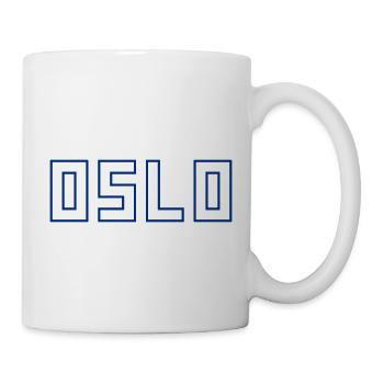 Oslo - Tasse - Weiß - Rechts