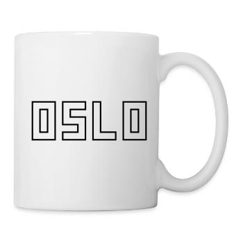 Oslo - Tasse - Weiß - Rechts
