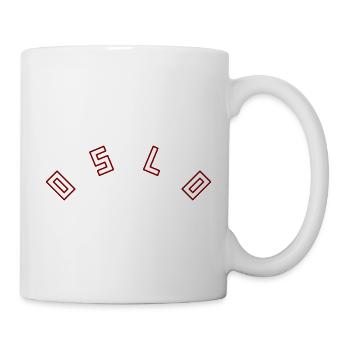 Oslo - Tasse - Weiß - Rechts
