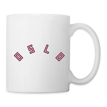 Oslo - Tasse - Weiß - Rechts