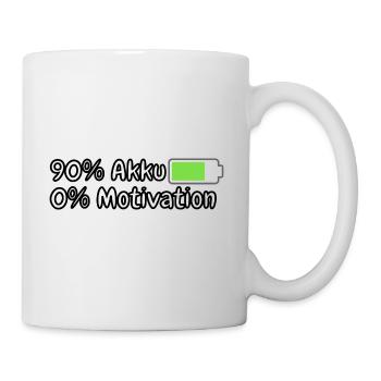 lustiges Spruch T-shirt – Dein Statement-Shirt - Tasse - Weiß - Rechts