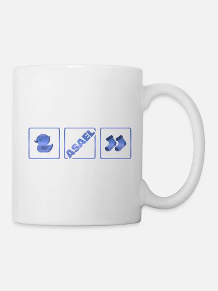 Asael als Geburt - Tasse - Weiß