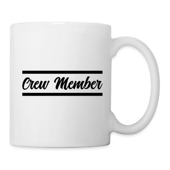 membre d’équipage - Mug blanc - blanc - Droite