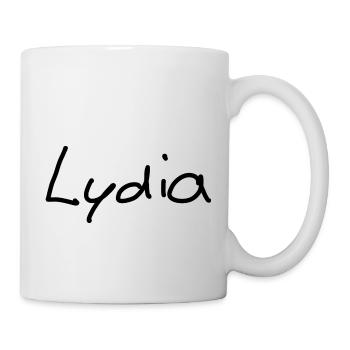 Lydia - Tasse - Weiß - Rechts