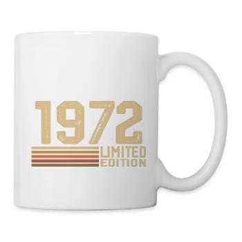 Born in 1972 Birthday - Gift 1972 Vintage 1972 - Mug - white - Right