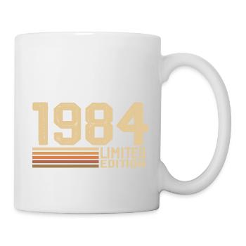 Born in 1984 Birthday - 1984 Vintage 1984 Gift - Mug - white - Right