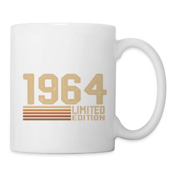 Né en 1964 anniversaire - Cadeau 1964 Vintage 1964 - Mug blanc - blanc - Droite