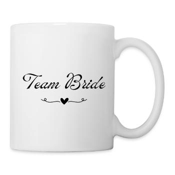 Team Zaumzeug Herz - Tasse - Weiß - Rechts