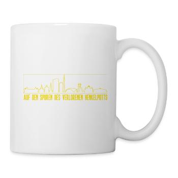Sur les traces du Henkelpott perdu - Mug blanc - blanc - Droite