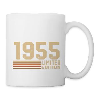 Born in 1955 Birthday - 1955 Gift Vintage 1955 - Mug - white - Right