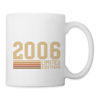 Born in 2006 Birthday - 2006 Vintage 2006 Gift - Mug - white - Right
