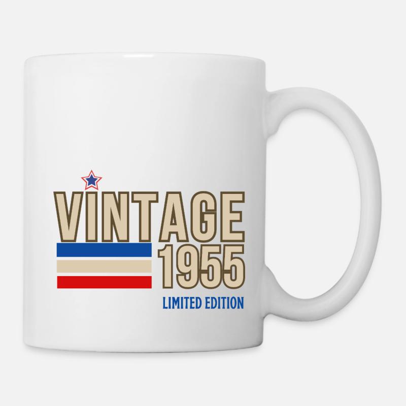 Vintage 1955 limited edition - Mug blanc - blanc