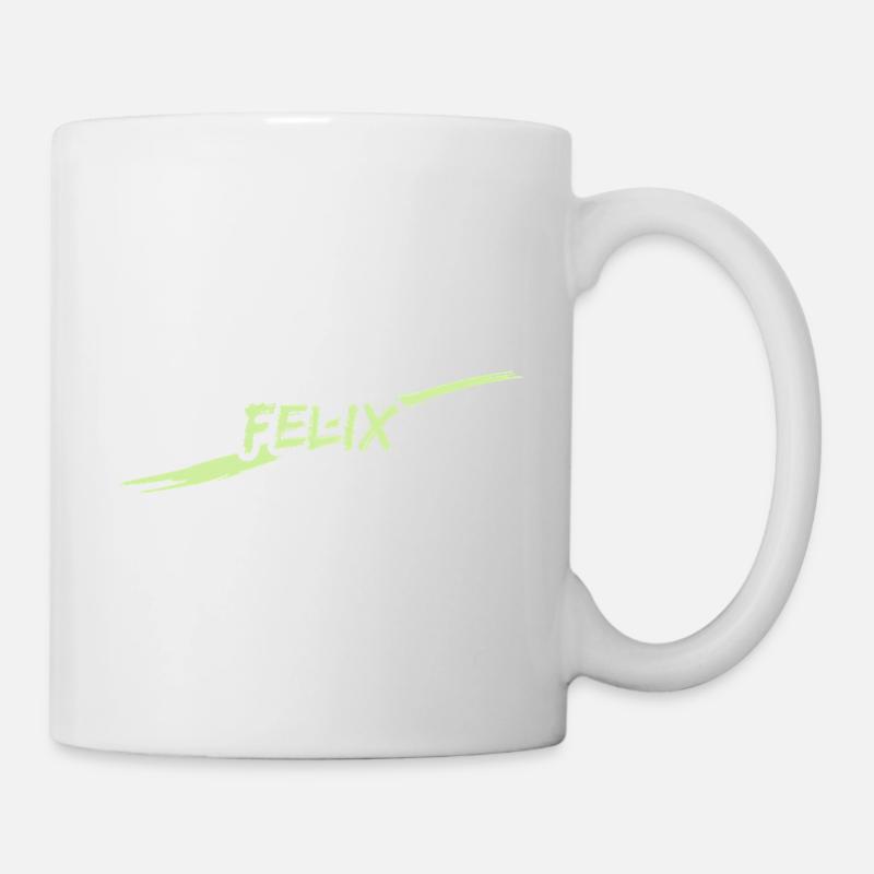 Felix als Felix - Tasse - Weiß