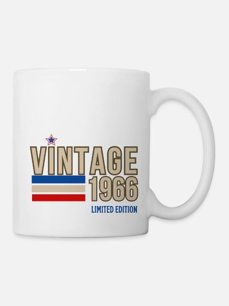 Vintage 1966 limited edition - Mug blanc - blanc