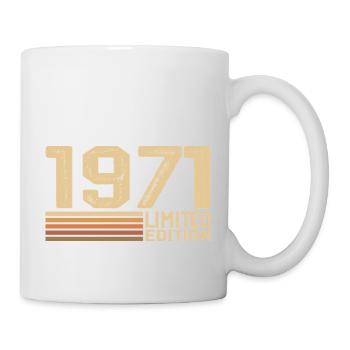 Born in 1971 Birthday - Gift 1971 Vintage 1971 - Mug - white - Right