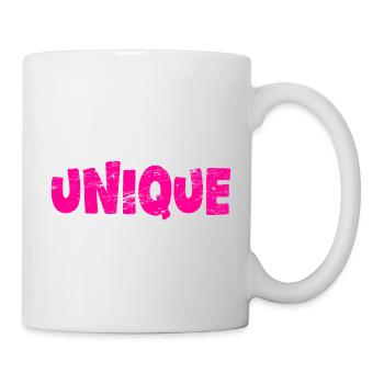 unique - Wort des Jahres - Tasse - Weiß - Rechts