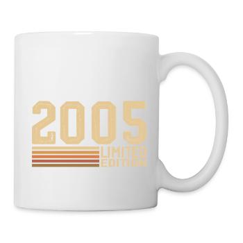 Jahrgang 2005 Geburtstag - 2005 Jahrgang 2005 Geschenk - Tasse - Weiß - Rechts