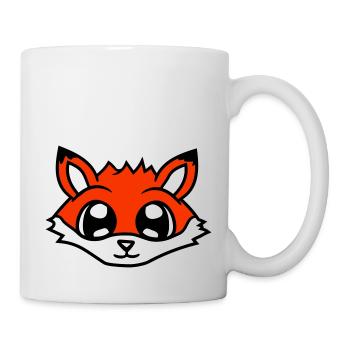 Fox Red Fox Wild Animal Clever Forest Inhabitants - Mug - white - Right