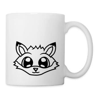 Fox Red Fox Wild Animal Clever Forest Inhabitants - Mug - white - Right