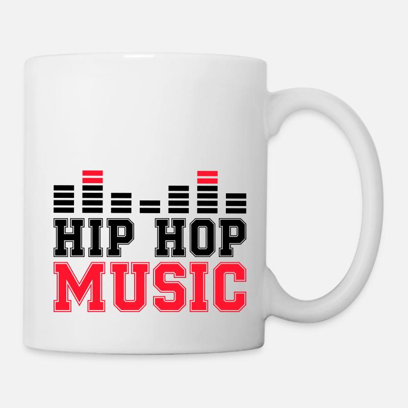 Musique Hip Hop - Mug blanc - blanc