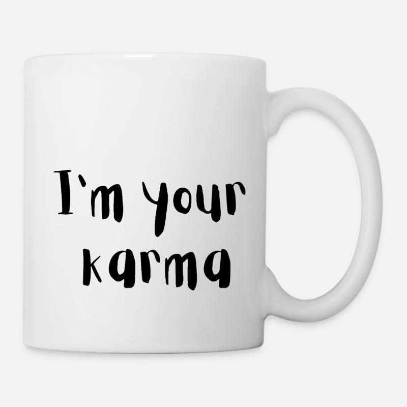Karma - Tasse - Weiß