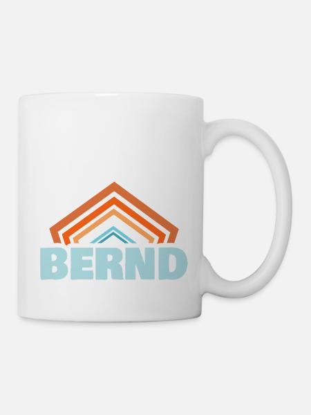 Geschenk für Bernd - Tasse - Weiß