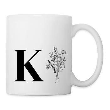 Minimalist flowers - Mug - white - Right