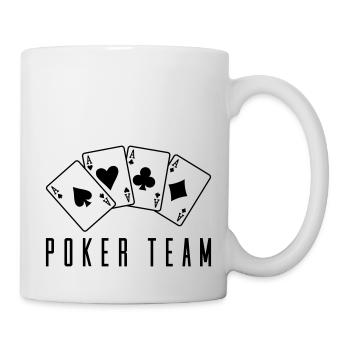 Poker Team 1 - Mug - white - Right