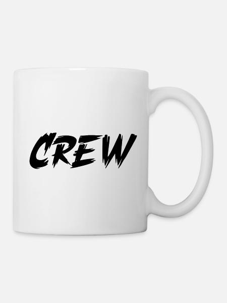 crew - Tasse - Weiß