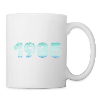 Eiskalt 1985 - Tasse - Weiß - Rechts