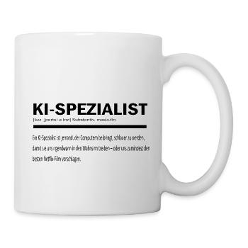 AI Specialist Definition - Mug - white - Right