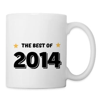 Best of 2014 - Mug blanc - blanc - Droite