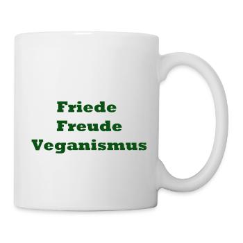 Veganismus - Tasse - Weiß - Rechts