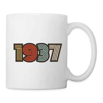 1937 Retro Vintage - Mug - white - Right
