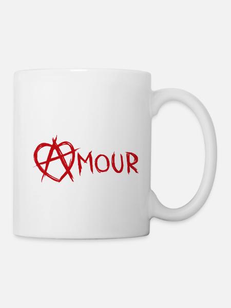 Liebe - Tasse - Weiß