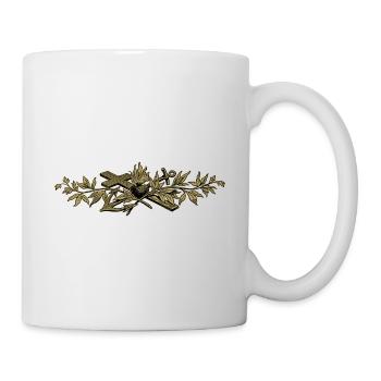 Foi Espérance Amour 1 Corinthiens 13:13 - Mug blanc - blanc - Droite