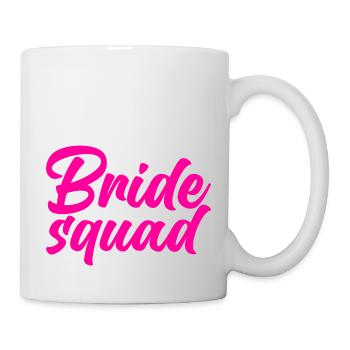 Bride Squad Team Bride Bachelorette Party Wedding - Mug blanc - blanc - Droite