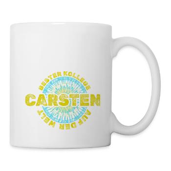 Vorname Carsten - Tasse - Weiß - Rechts