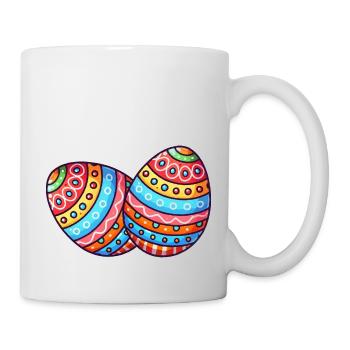 Easter egg - Mug - white - Right