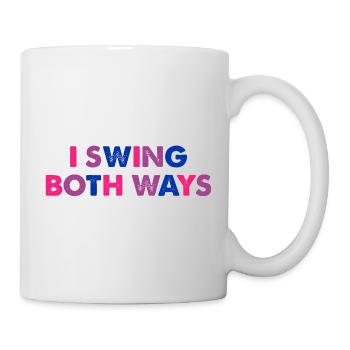 I Swing Both Ways - Tasse - Weiß - Rechts