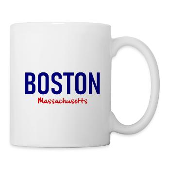 Boston Massachusetts - USA - United States America - Mug - white - Right