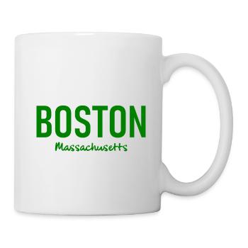Boston Massachusetts - USA - United States America - Mug - white - Right