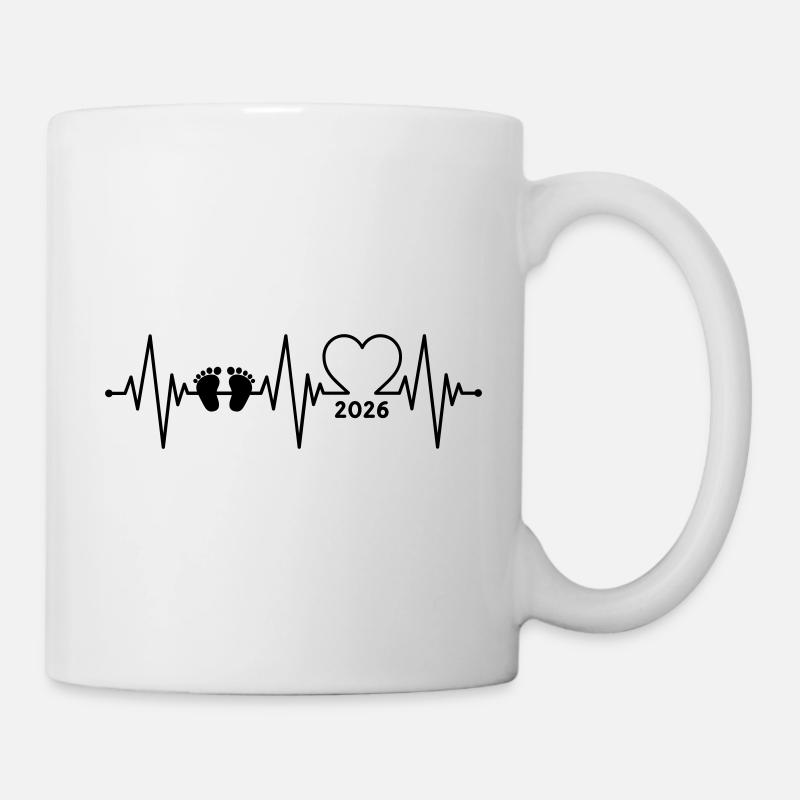 Baby 2026 - Tasse - Weiß